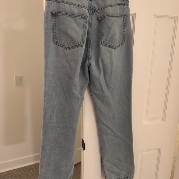 Reformation Cynthia High Rise Straight Long Jeans - Picture 3 of 5
